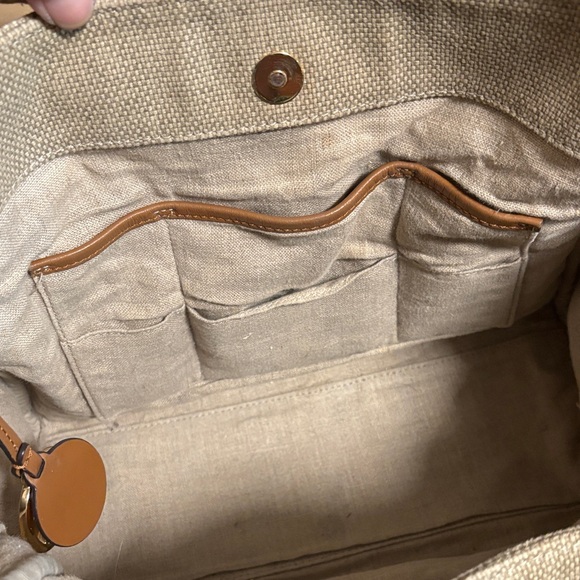 Michael Kors Beige Shoulder Bag with Rope Handles comes with dust bag - Picture 9 of 14